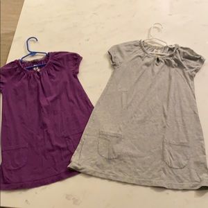 2 mini Boden tunic dresses 8 and 10